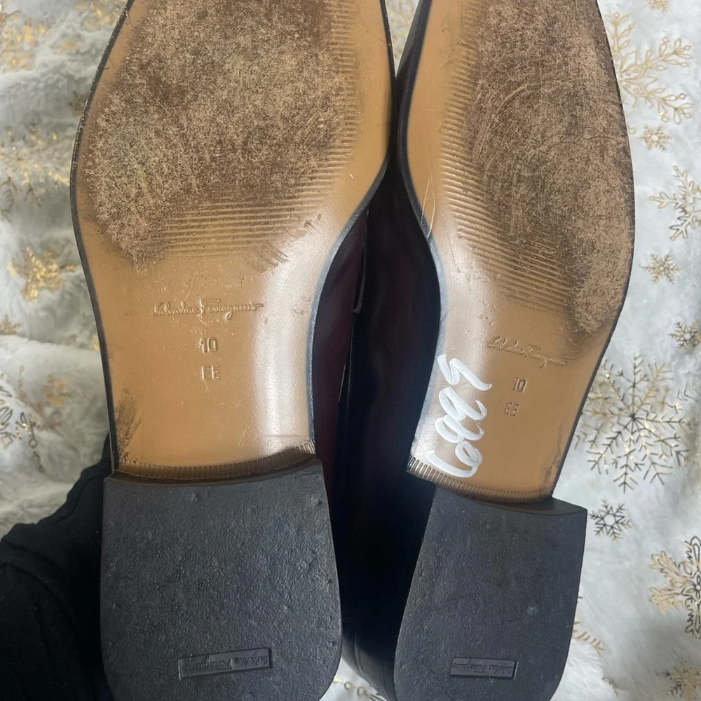Salvatore Ferragamo Leather Lavorazione Originale Loafers